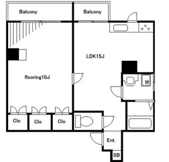 東京都板橋区幸町 賃貸マンション 1LDK