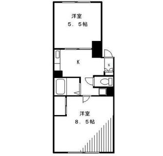 東京都豊島区池袋３丁目 賃貸マンション 2K