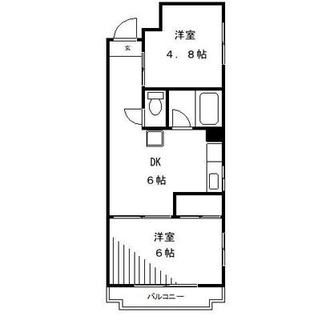 東京都豊島区池袋２丁目 賃貸マンション 2DK