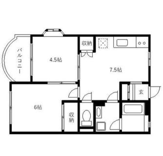 東京都豊島区千早１丁目 賃貸マンション 2DK