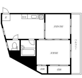 東京都板橋区南町 賃貸マンション 2DK