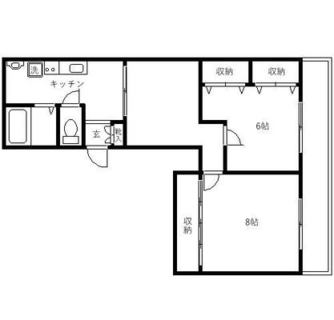 東京都板橋区中丸町 賃貸マンション 2DK